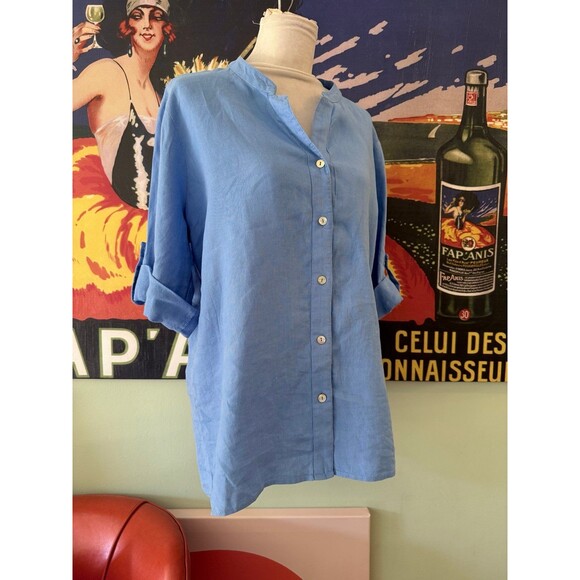 Pomodoro linen top - Picture 2 of 11